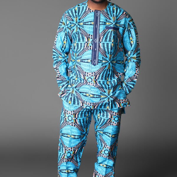 Cool Blue Super Wax Vlisco