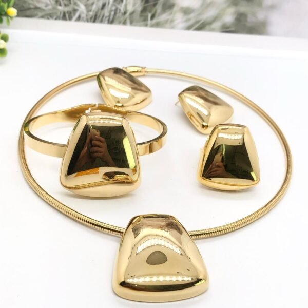 Gold Plated Necklace Set #1