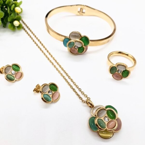Gold Plated Necklace Set #3