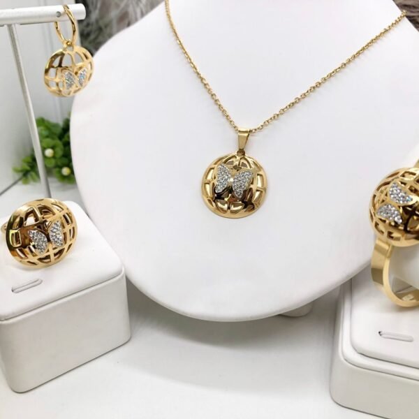 Gold Plated Necklace Set #5