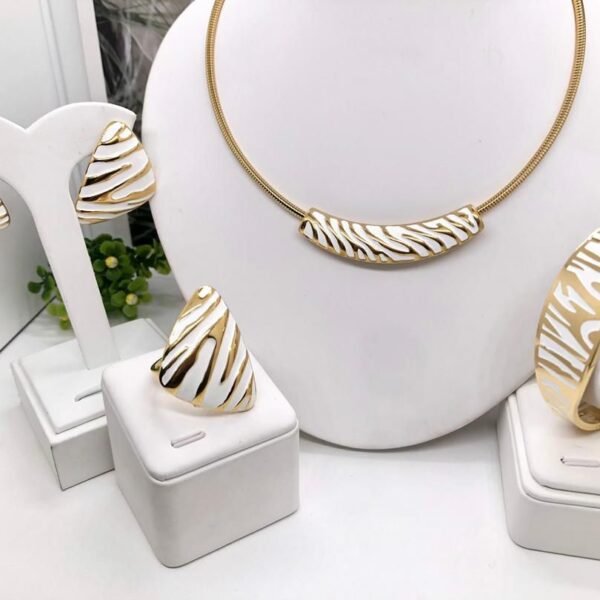 Gold Plated Necklace Set #7